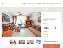 Tablet Screenshot of apartamento.villaderota.com